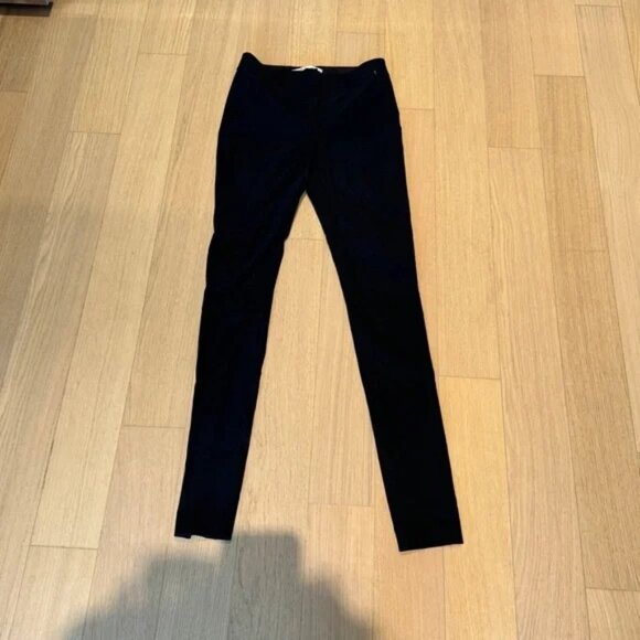 Diane von Furstenberg Women's Black Amour Skinny Pants - Size 2 - Picture 10 of 10